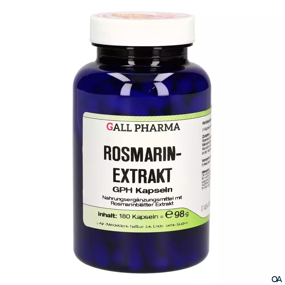 Gall Pharma Rosmarinextrakt Kapseln