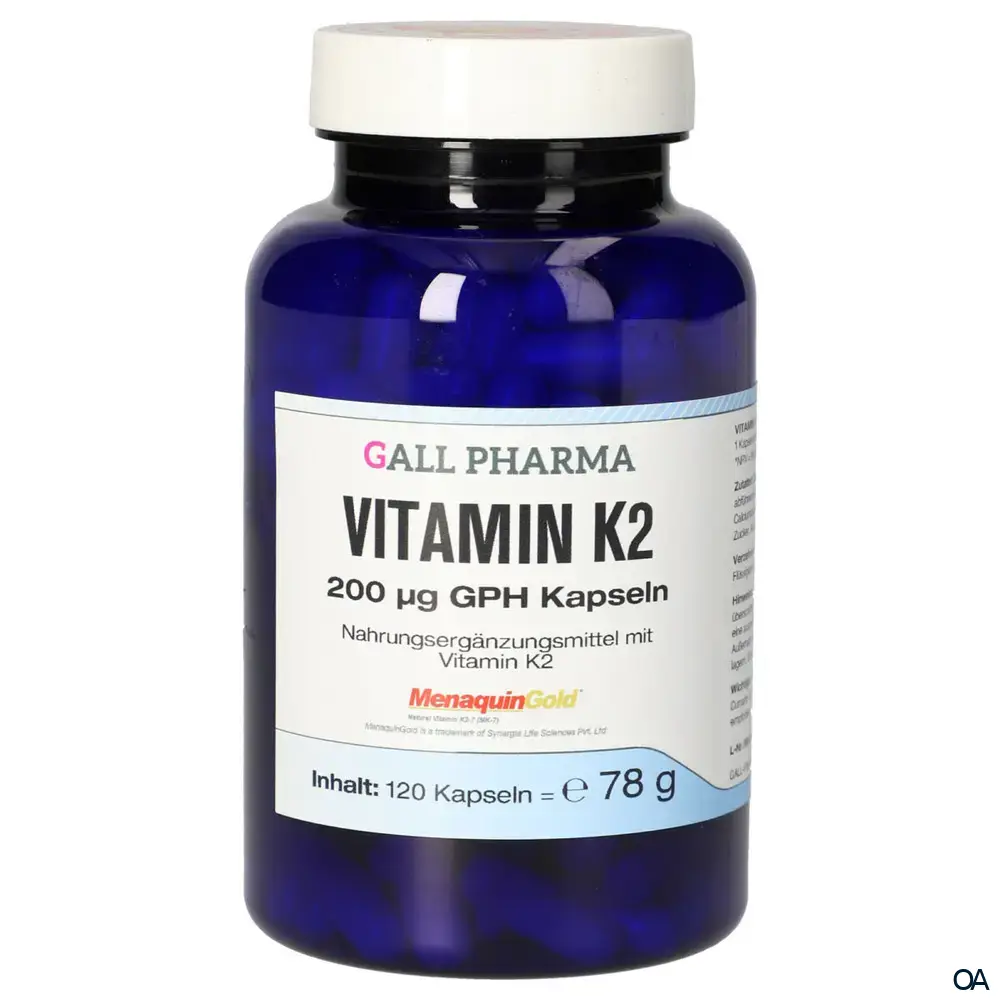 Gall Pharma Vitamin K2 200 mcg Kapseln