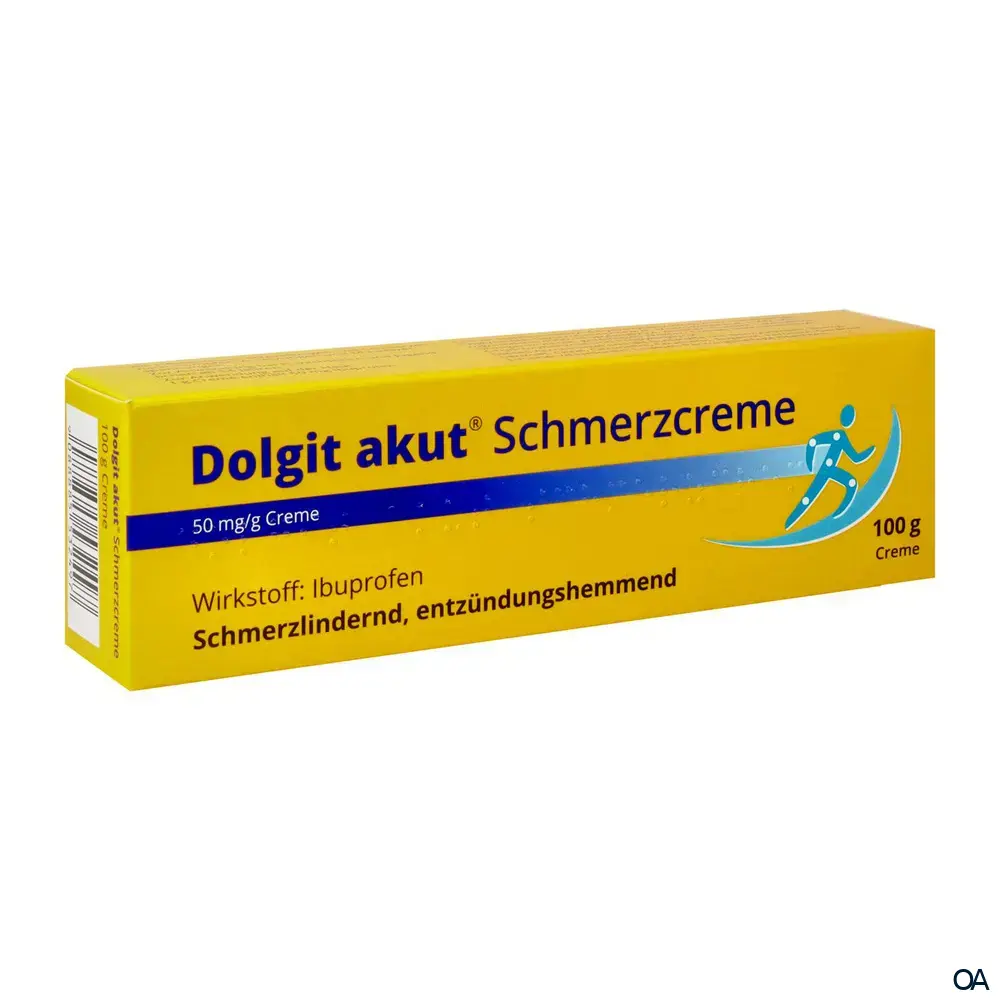Dolgit akut® Schmerzcreme, 50 mg/g Creme