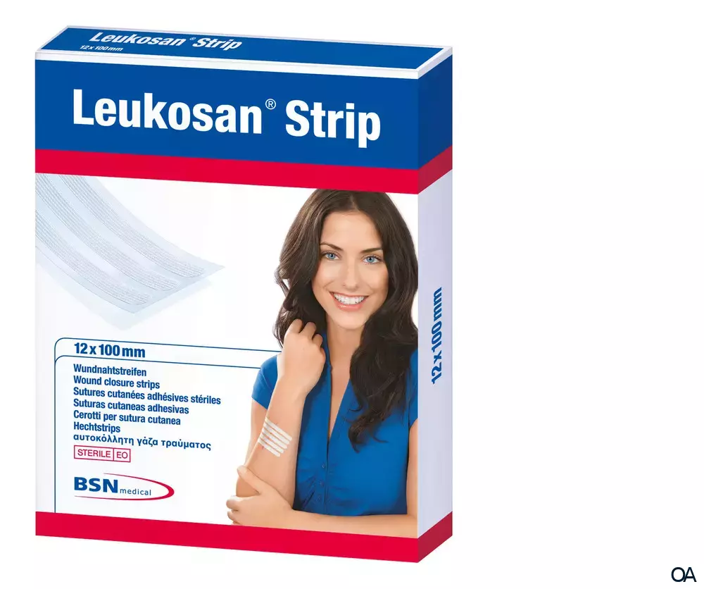 Leukoplast wound closure strip 12 x 100mm