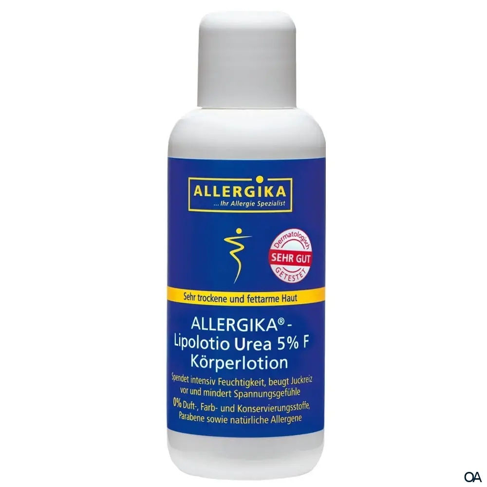 ALLERGIKA® Lipolotio Urea 5% F Körperlotion