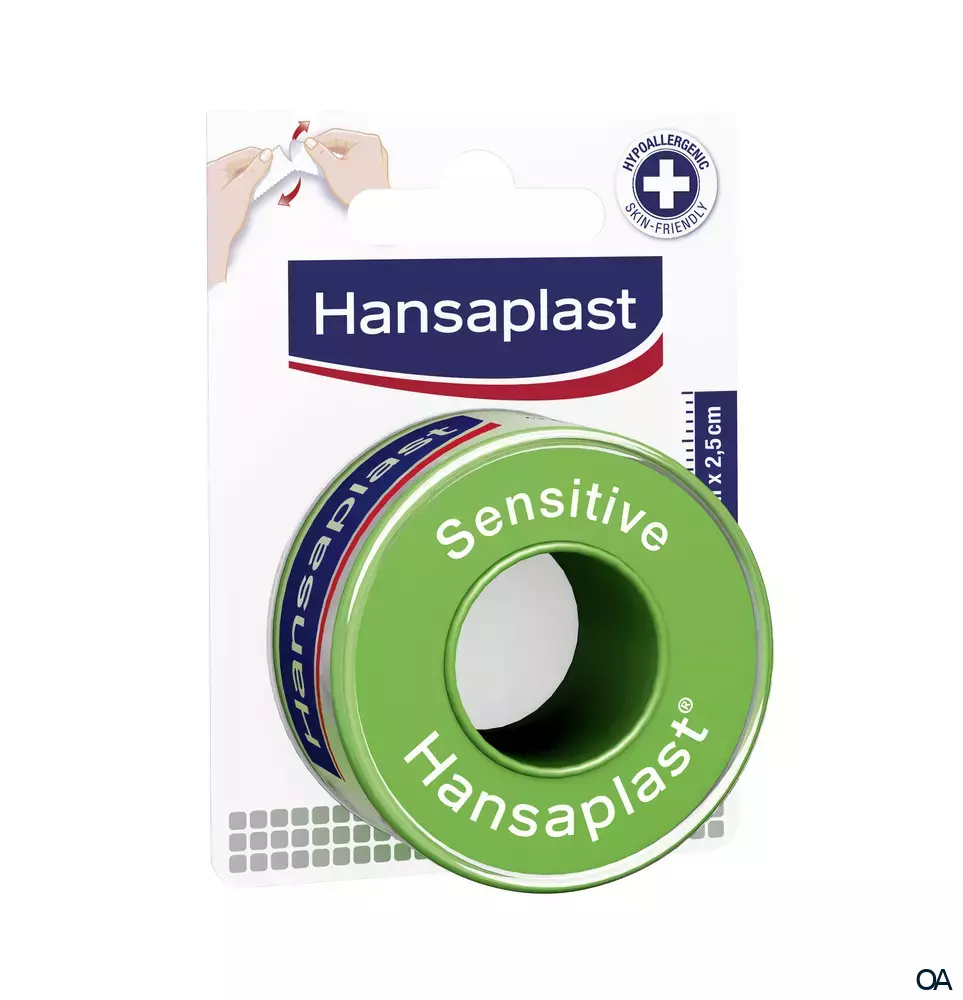 Hansaplast Sensitive Fixierpflaster 2,5cm x 5m