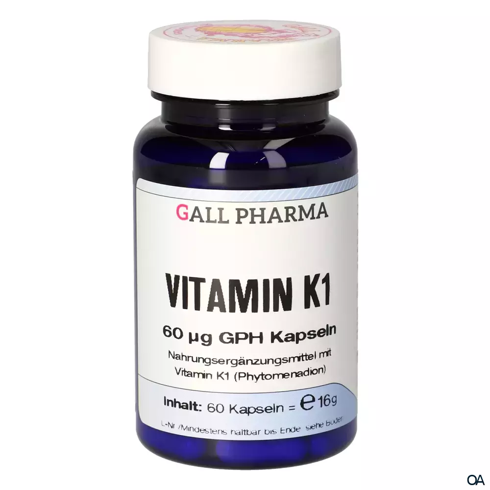 Gall Pharma Vitamin K1 60 µg Kapseln
