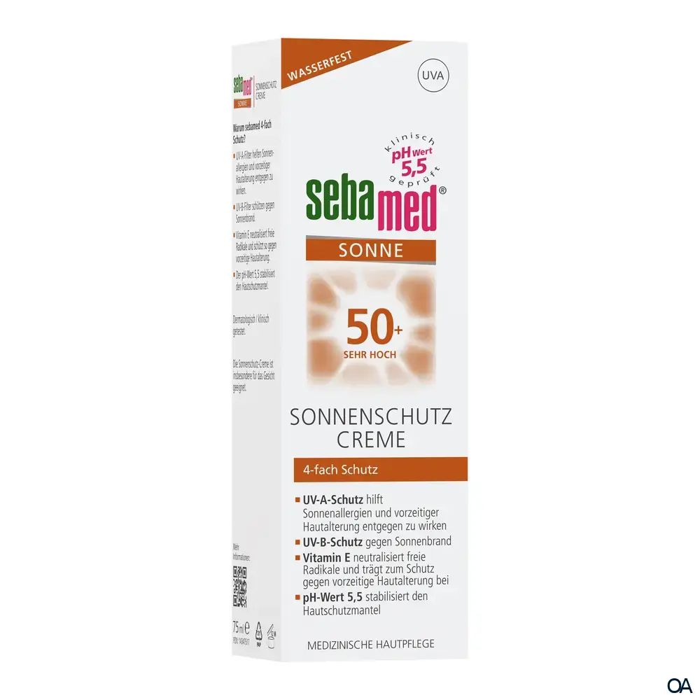 Sebamed Sonne Sonnenschutz Creme LSF 50+