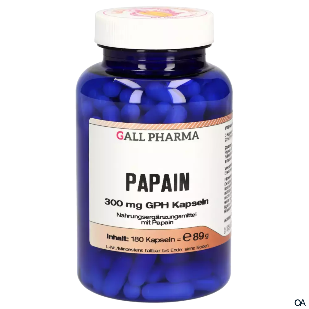 Gall Pharma Papain 300 mg Kapseln