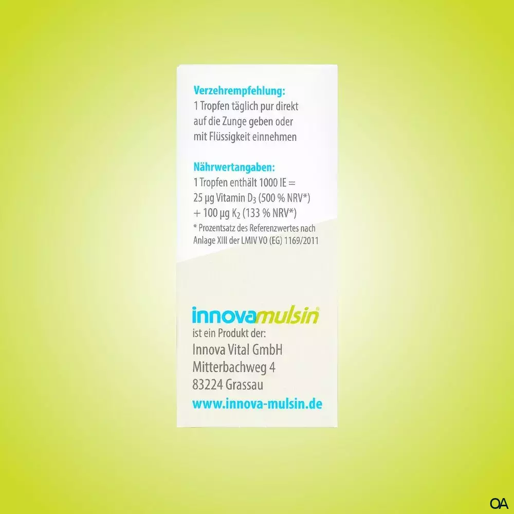 innovamulsin® Vitamin D3 + K2 Tropfen