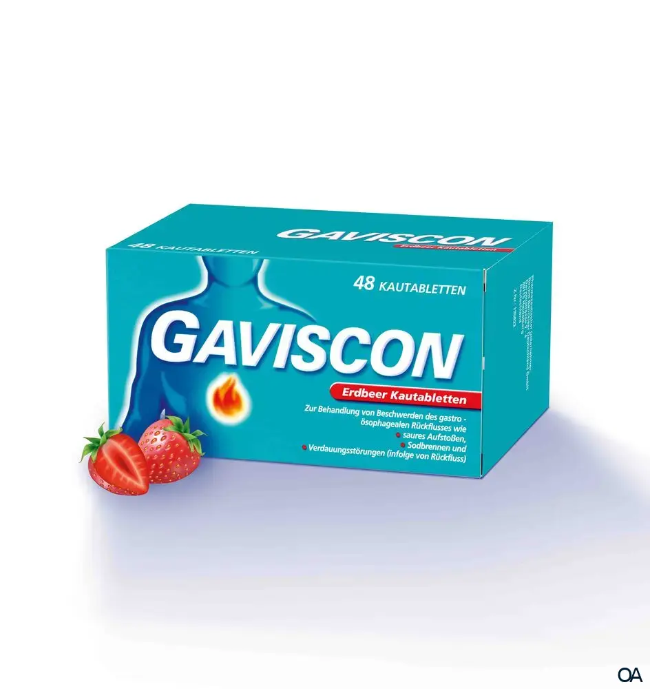Gaviscon® Erdbeer Kautabletten