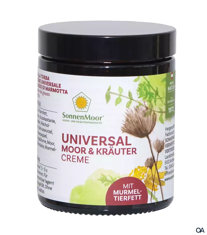 SonnenMoor Universal Moor und Kräutercreme mit Murmeltierfett