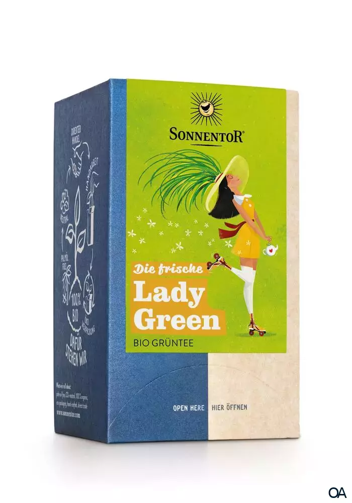 Sonnentor Die frische Lady Green Tee