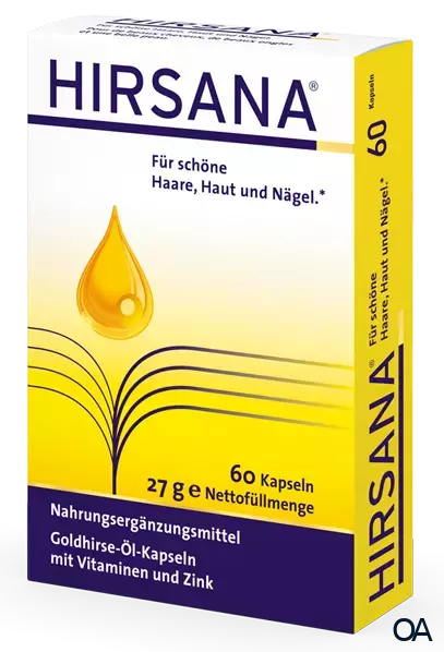 HIRSANA® Goldhirse Öl Kapseln