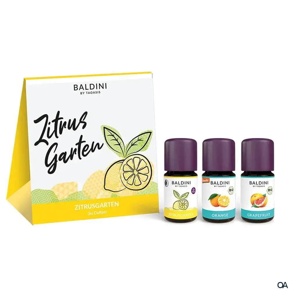 Taoasis Baldini – 3er-Duftset Zitrusgarten®