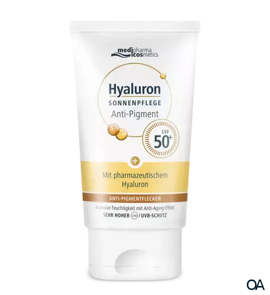 medipharma cosmetics Hyaluron Sonnenpflege Anti-Pigment LSF 50+