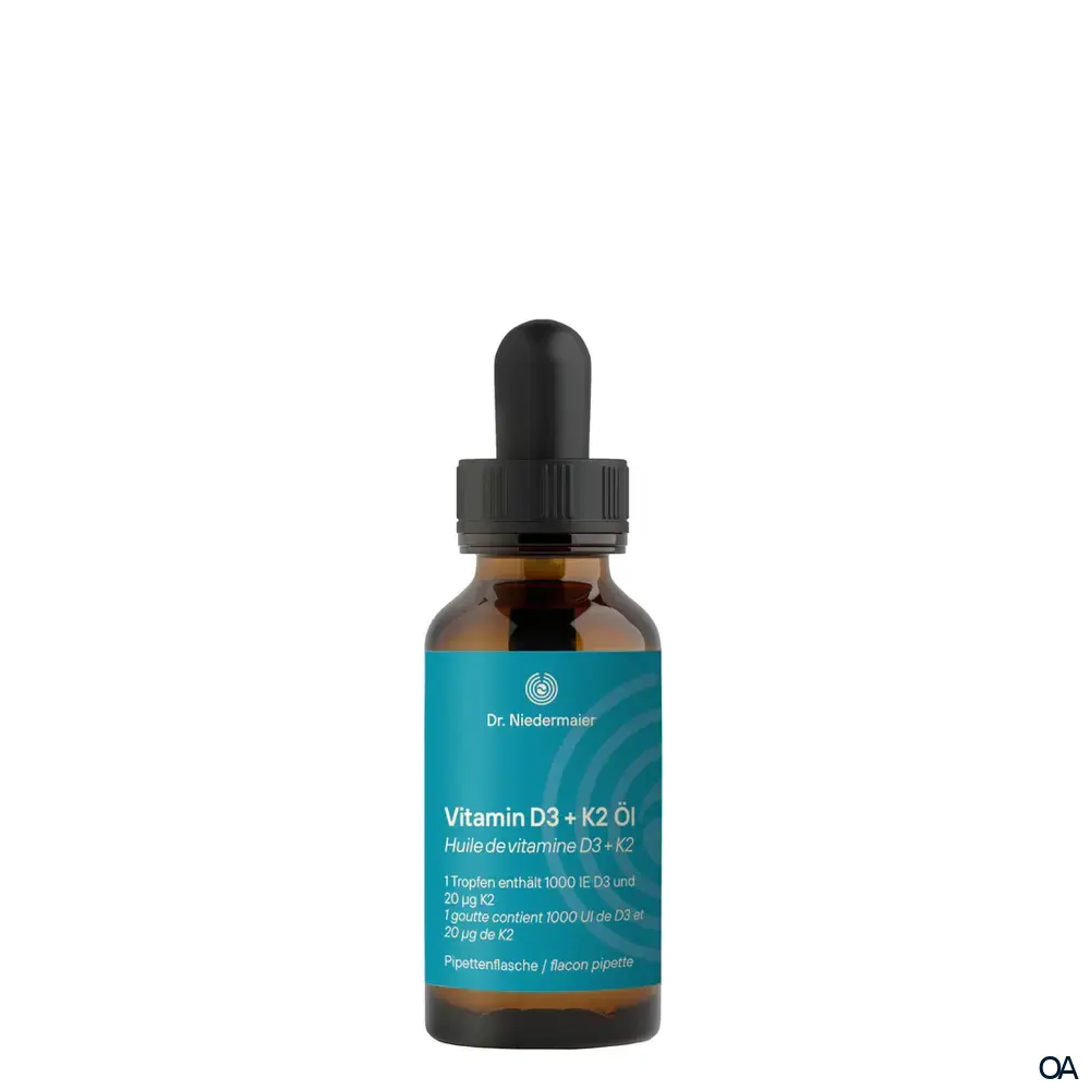 Dr. Niedermaier Vitamin D3 + K2 Öl