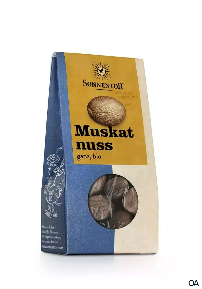 Sonnentor Muskatnuss ganz, bio