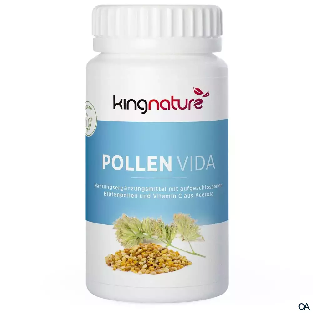Kingnature Pollen Vida Kapseln