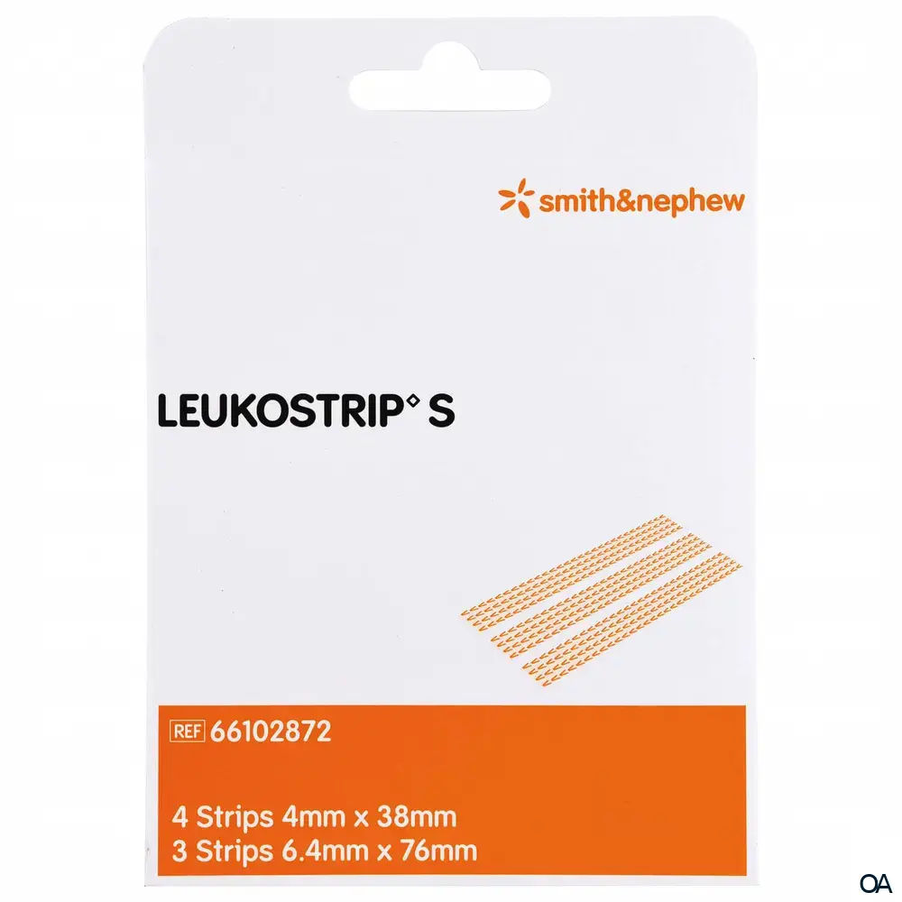 LEUKOSTRIP S Wundnahtstreifen assortiert - 2 Größen