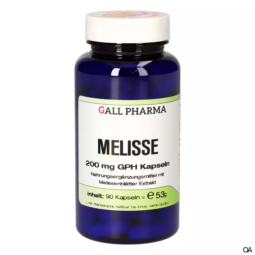 Gall Pharma Melisse 200 mg Kapseln