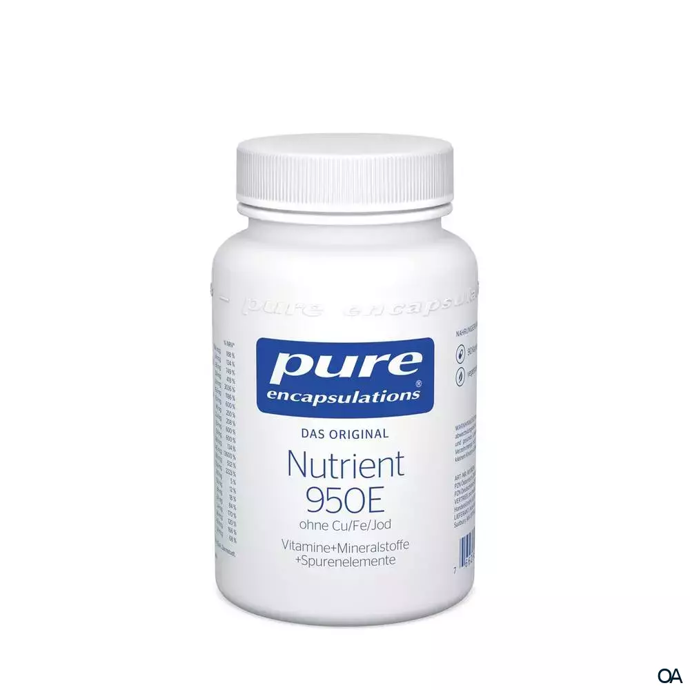 pure encapsulations® Nutrient 950E ohne Cu/Fe/Jod