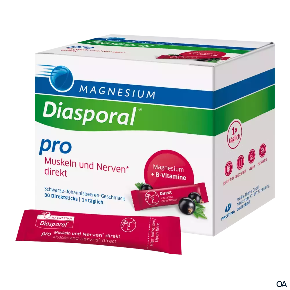 Magnesium Diasporal® Pro Muskeln und Nerven* direkt Sticks