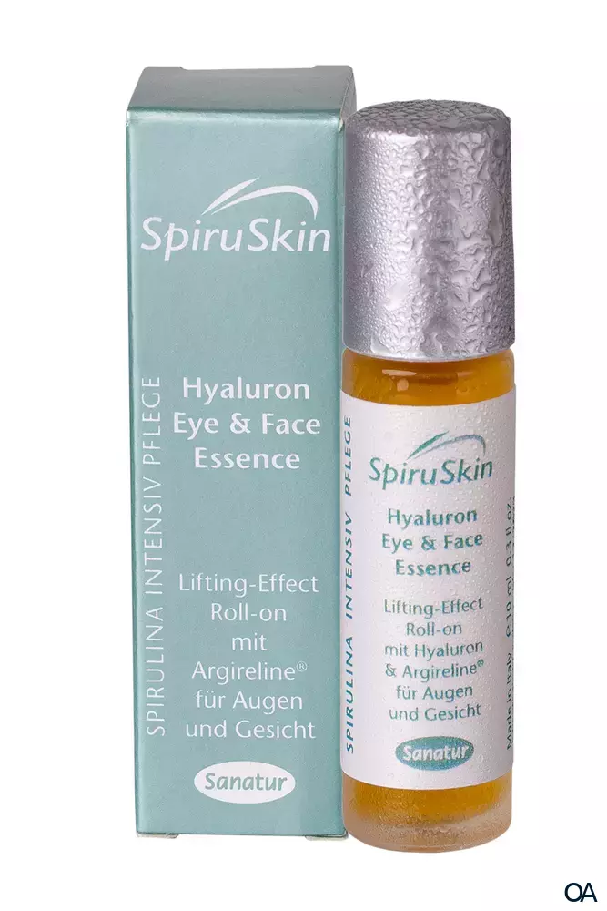 Sanatur SpiruSkin Hyaluron Eye & Face Essence Roll-On