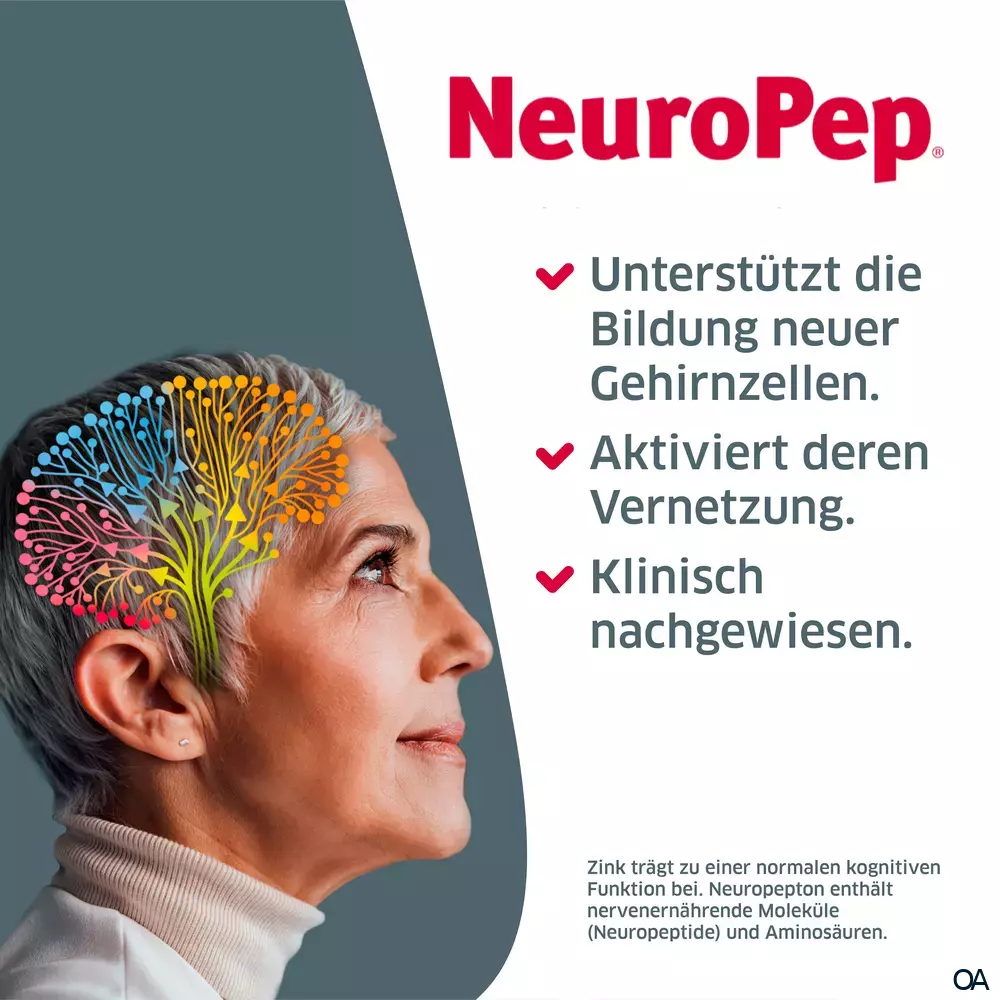NeuroPep Neuropepton-Zink-Komplex Kapseln