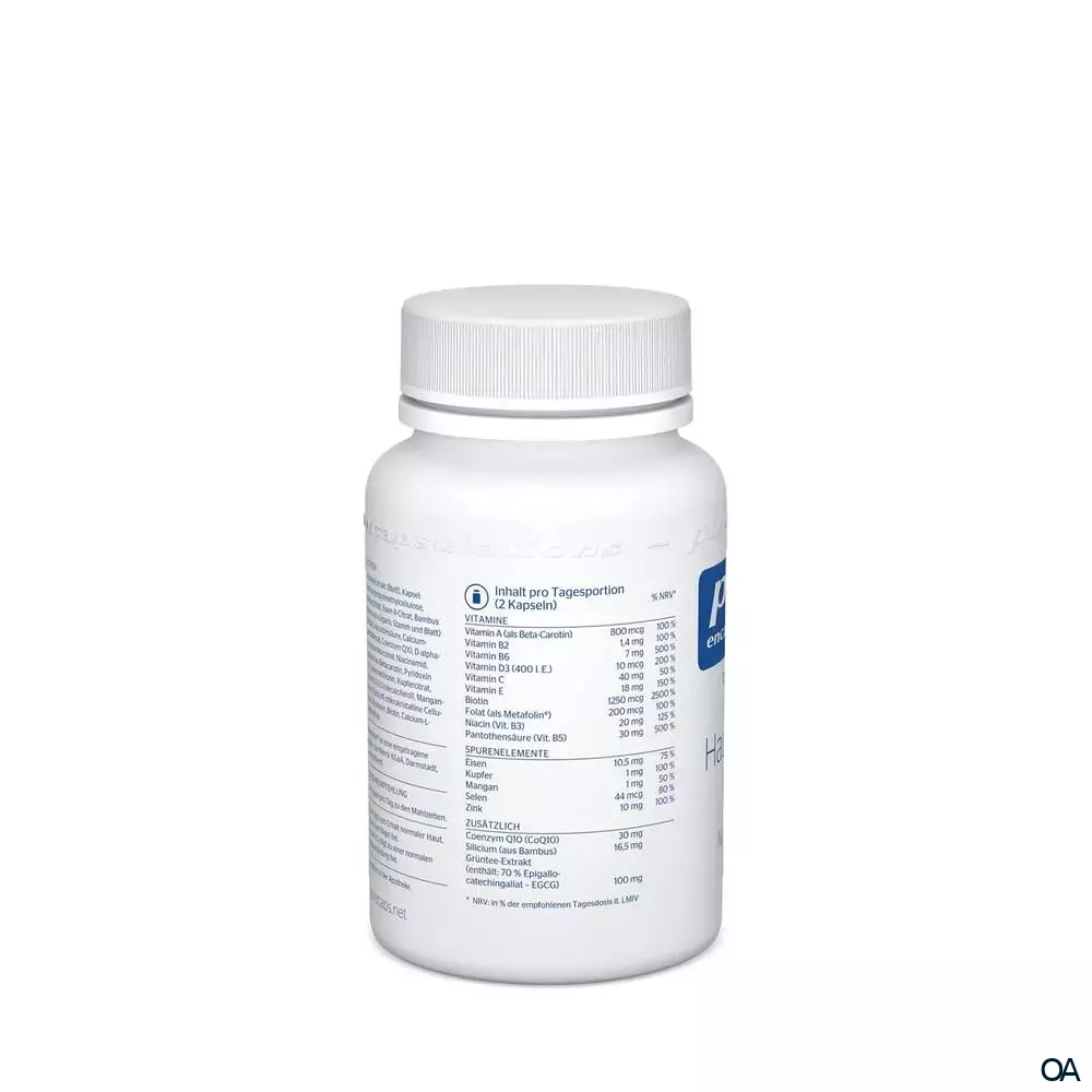 pure encapsulations® Haut-Haare-Nägel Kapseln