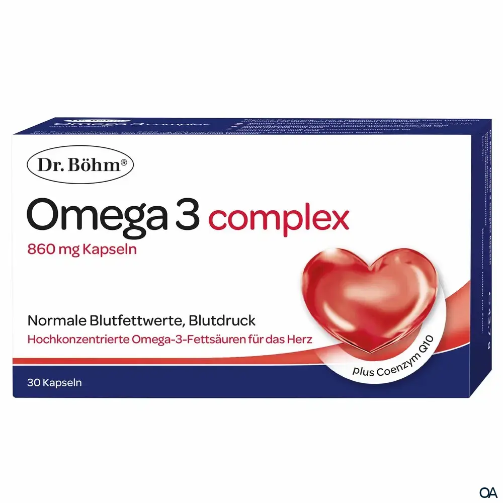 Dr. Böhm® Omega 3 complex 860 mg Kapseln
