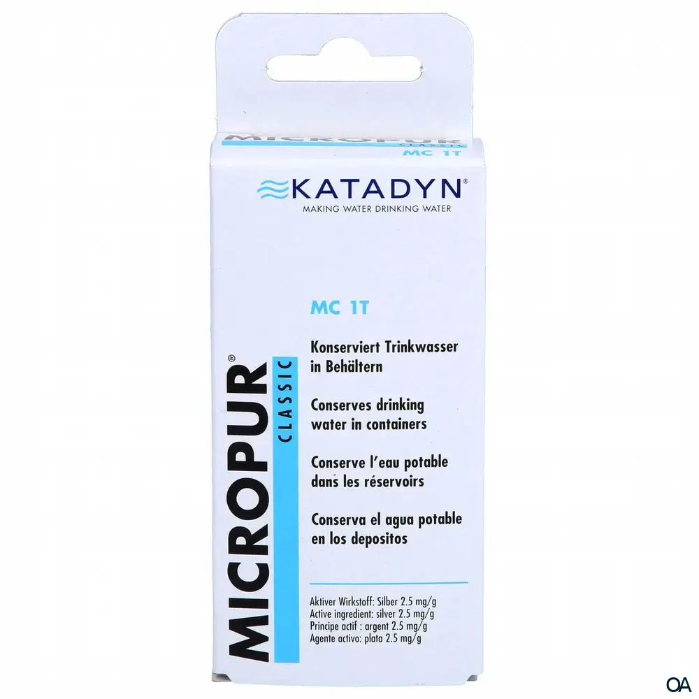 Katadyn Micropur Classic MC 1T Tabletten