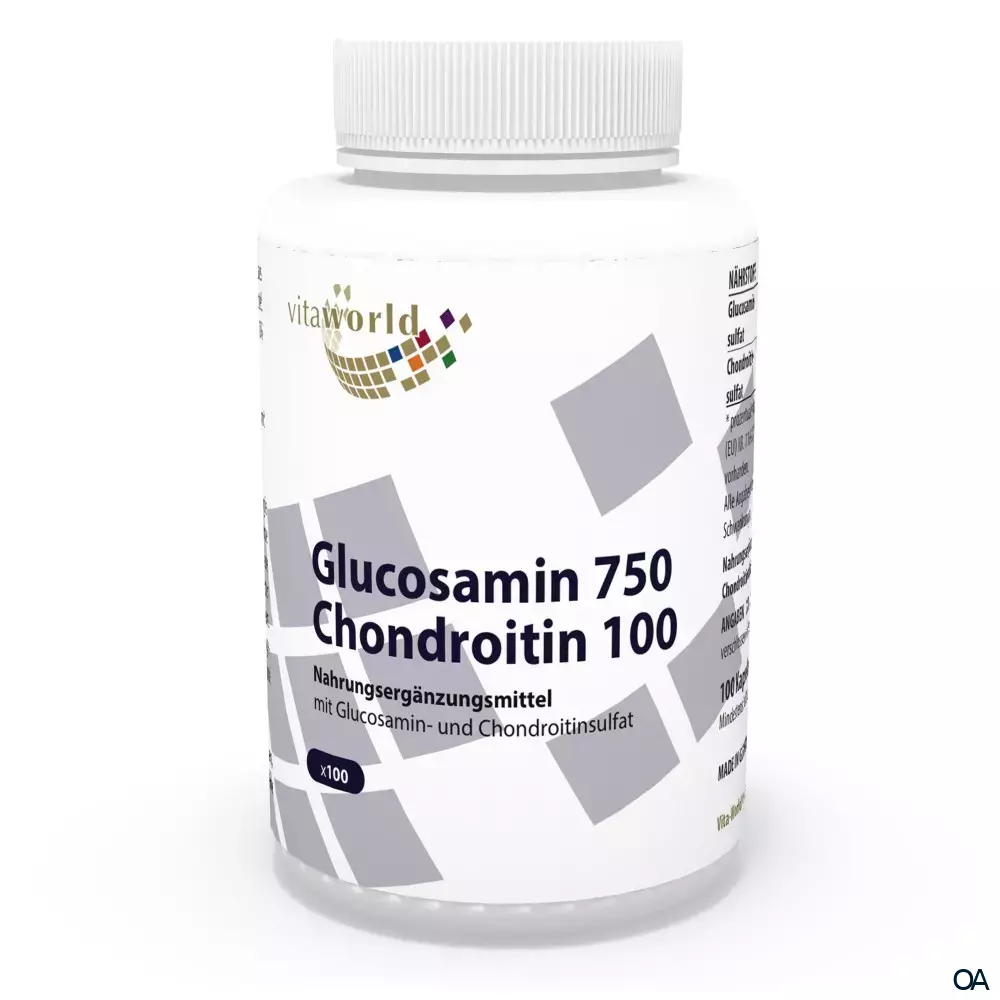 Vitaworld Glucosamin 750mg Chondroitin 100mg Kapseln