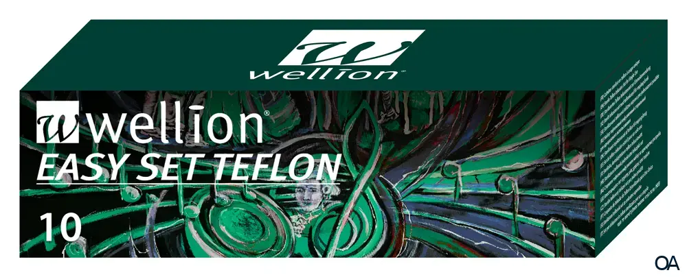Wellion EASY Teflon Infusionsset 6 mm / 80 cm