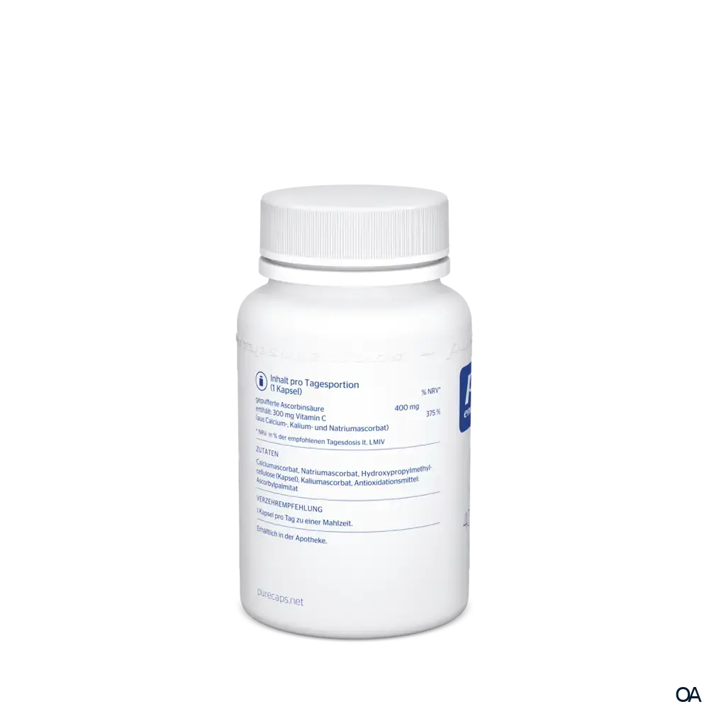 pure encapsulations® Vitamin C 400 gepuffert Kapseln
