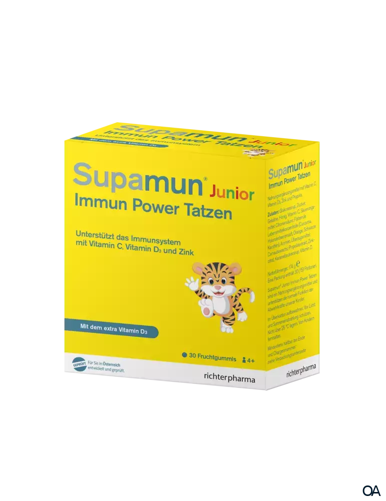 Supamun® Immun Junior Power Tatzen Fruchtgummies