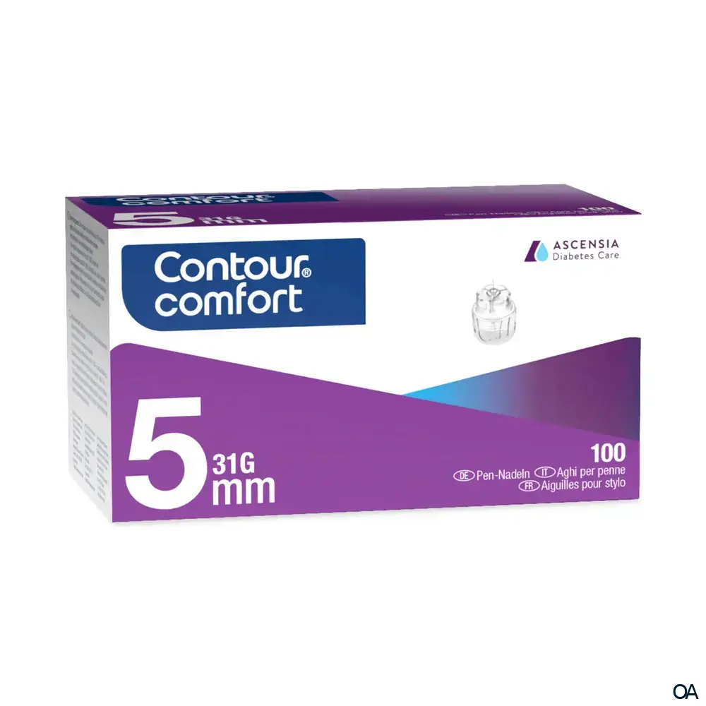 CONTOUR® COMFORT Pen-Nadeln 5 mm, 31 G