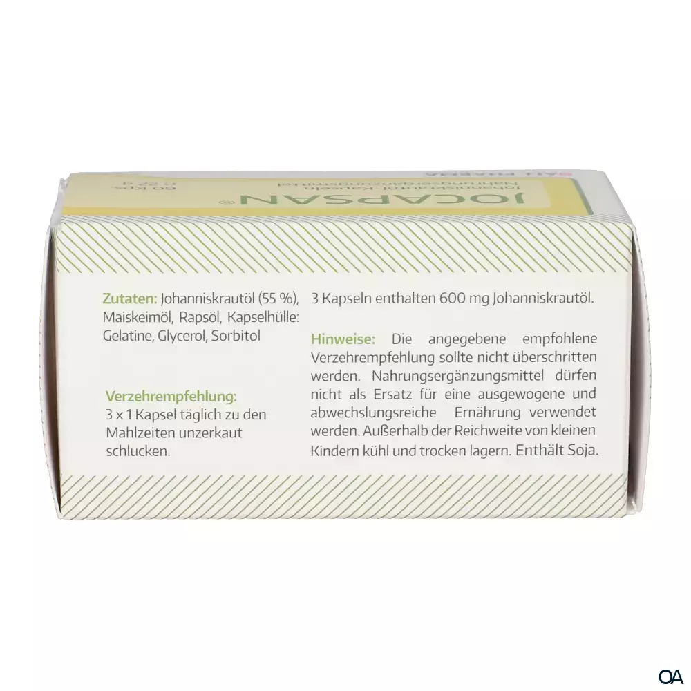 Gall Pharma Jocapsan® Johanniskrautöl Kapseln