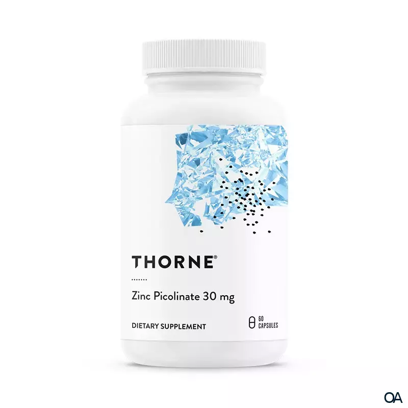 Thorne Zinc Picolinate 30 mg Kapseln