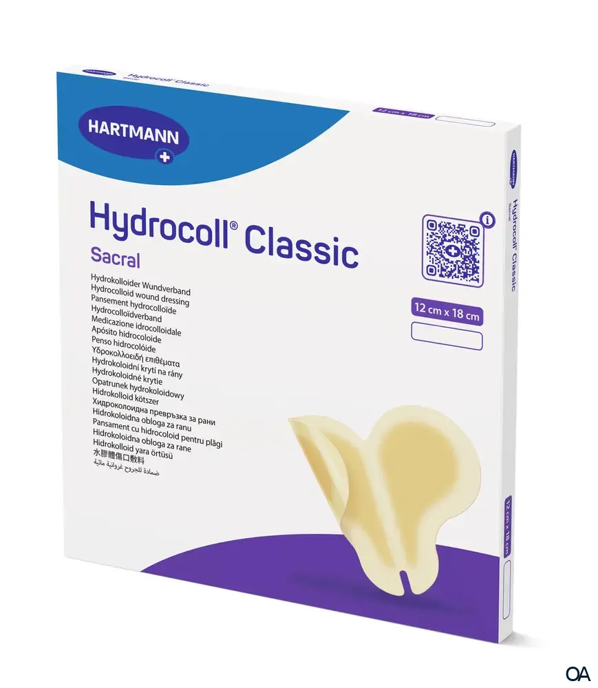Hydrocoll® sacral Hydrokolloider Wundverband, steril, 12 x 18 cm