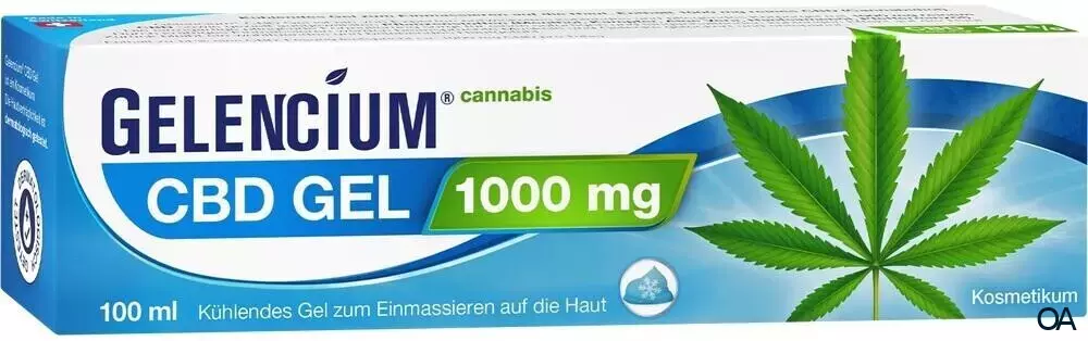 GELENCIUM® Cannabis CBD Kühlendes Gel 1000 mg