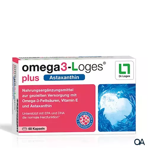 omega3-Loges® plus Astaxanthin Kapseln