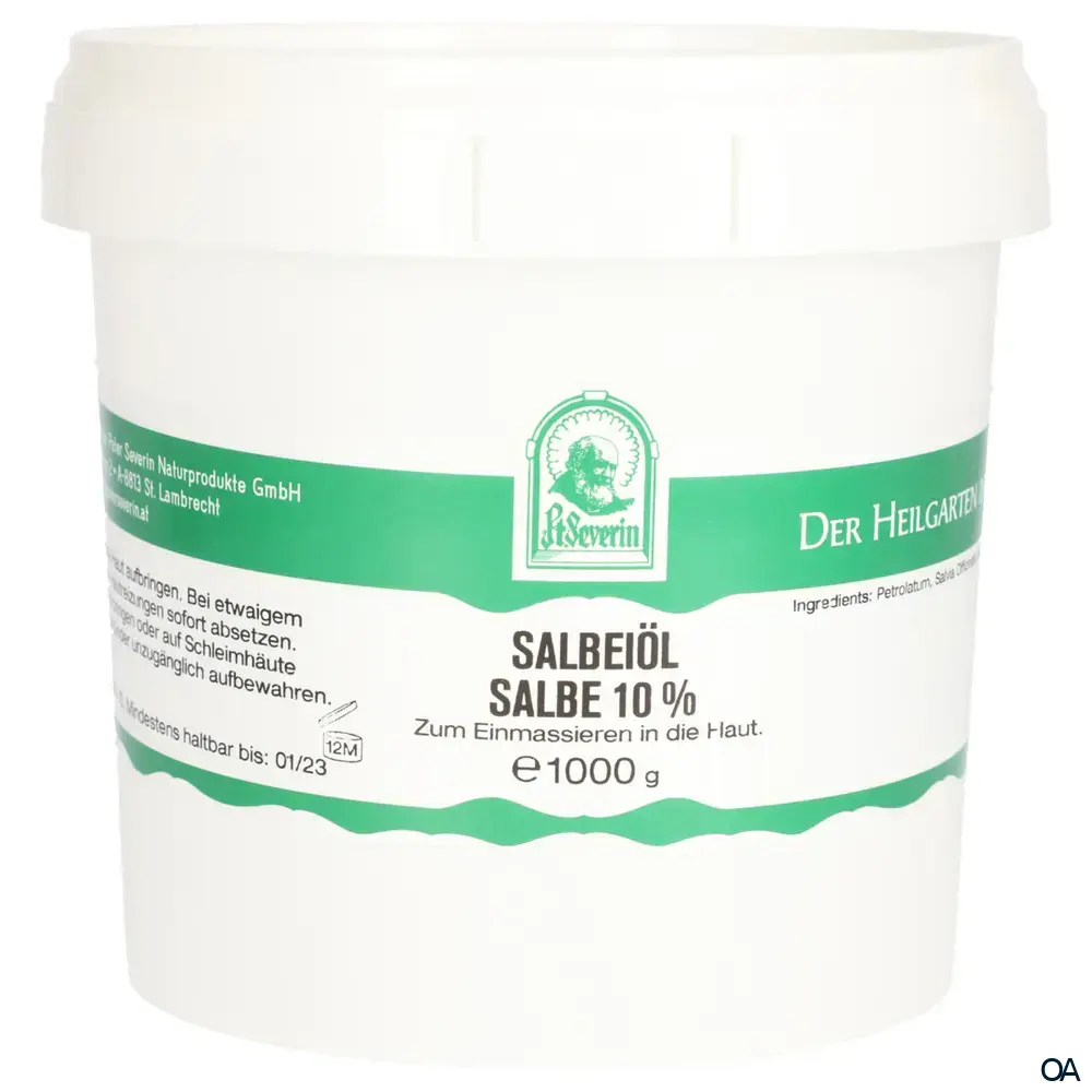 Pater Severin Salbeiöl Salbe 10%
