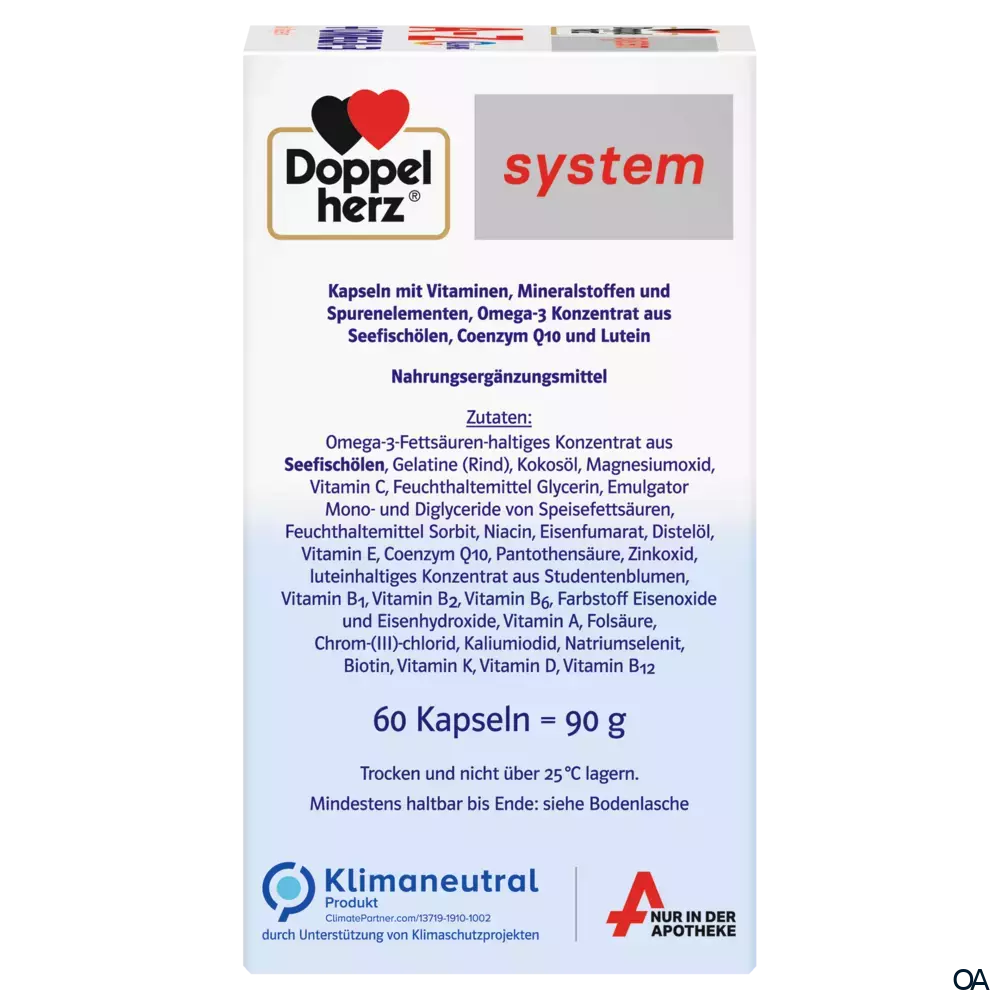 Doppelherz system A-Z + OMEGA-3 ALL-IN-ONE* Kapseln