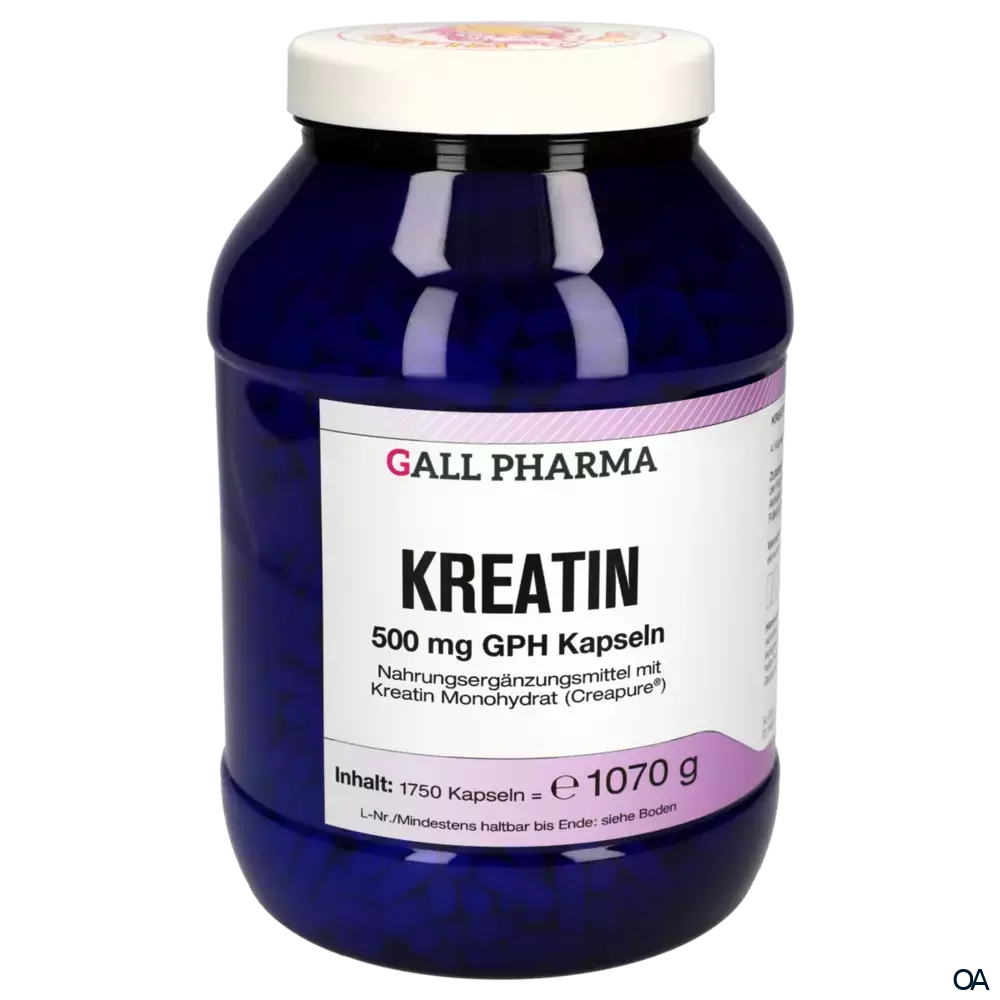 Gall Pharma Kreatin 500 mg Kapseln