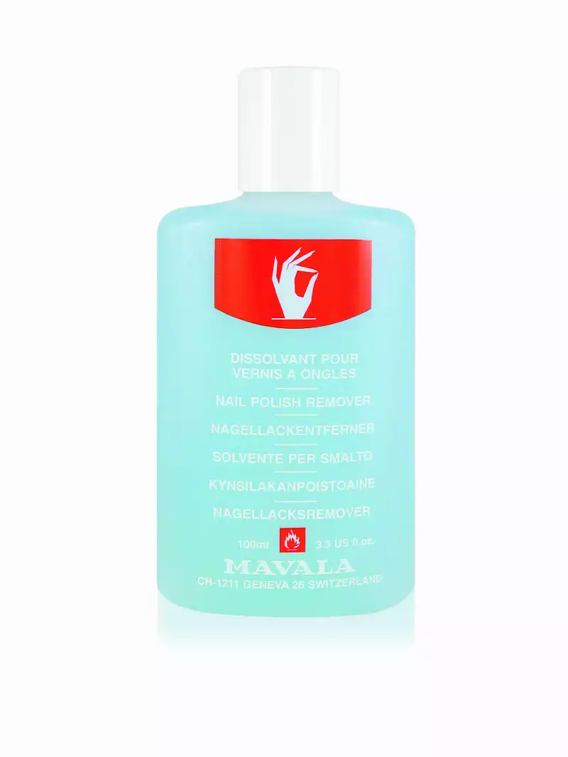 Mavala Milder Nagellackentferner mit Aceton BLAU
