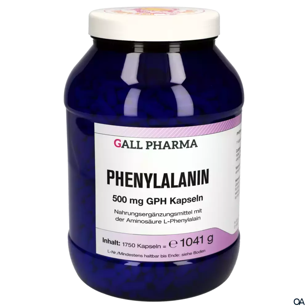 Gall Pharma Phenylalanin 500 mg Kapseln