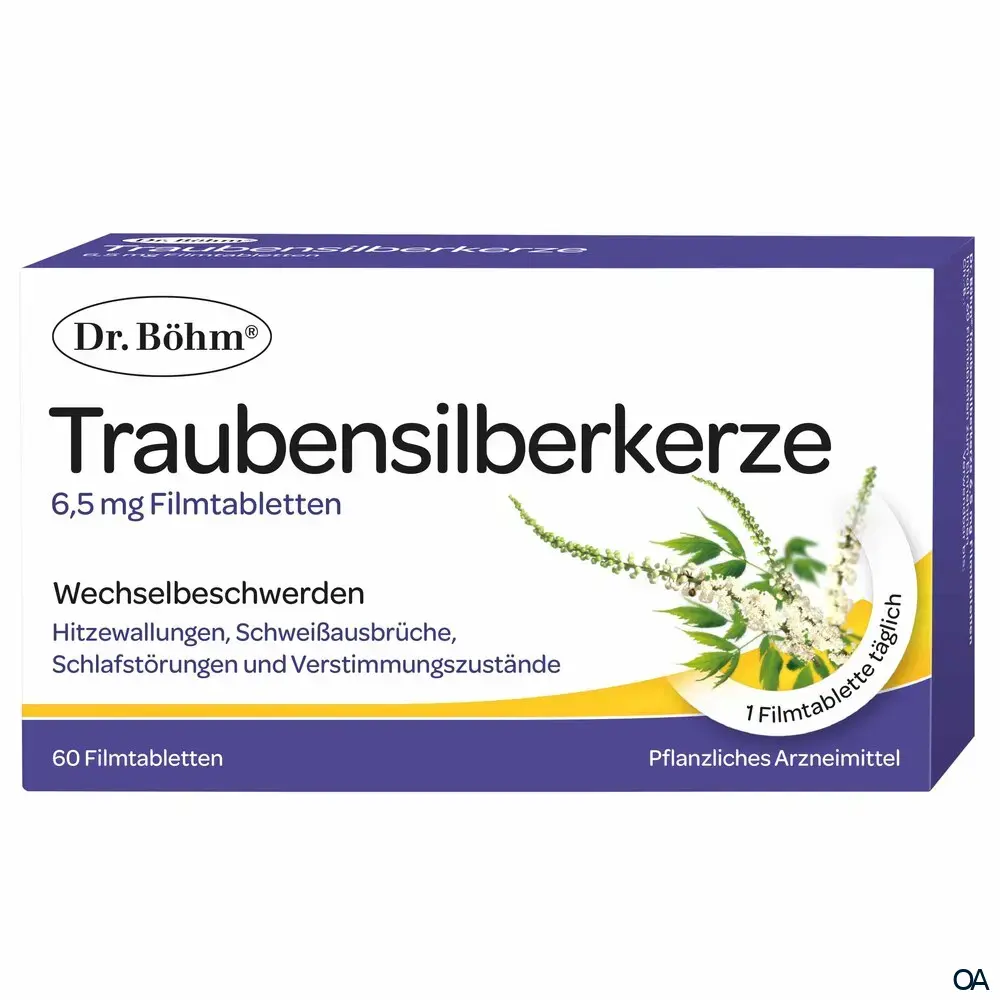 Dr. Böhm® Traubensilberkerze 6,5 mg Filmtabletten