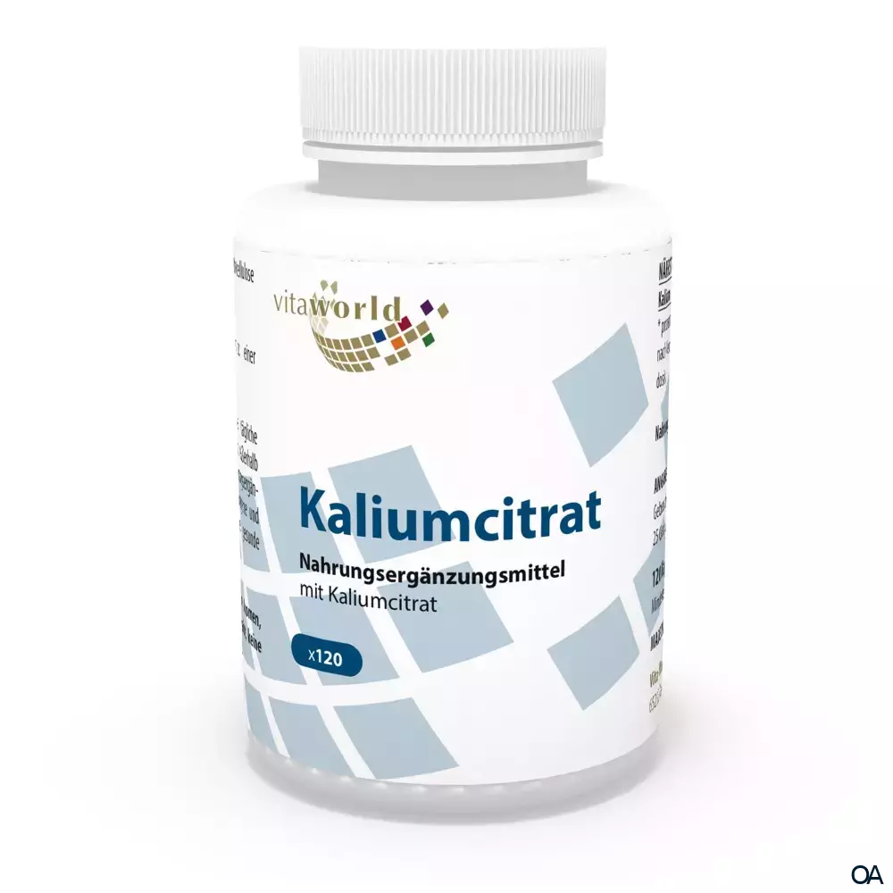 Vitalworld Kaliumcitrat Kapseln