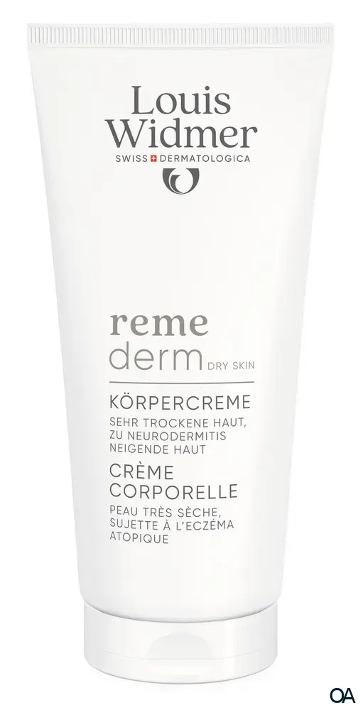 Louis Widmer remederm Dry Skin Körpercreme - leicht parfümiert