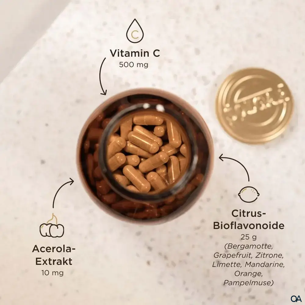 Solgar® Ester-C® Plus 500 mg Vitamin C-Komplex Kapseln