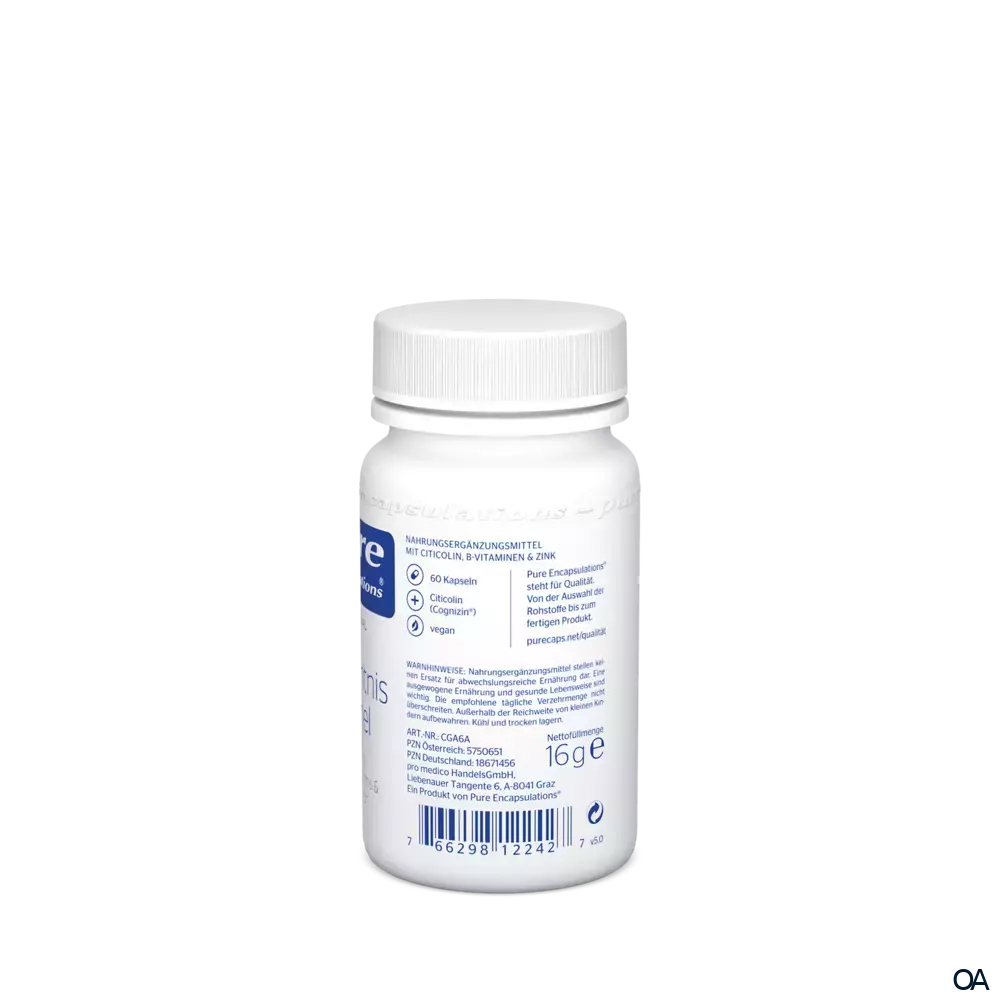 pure encapsulations® Gedächtnis Formel Kapseln