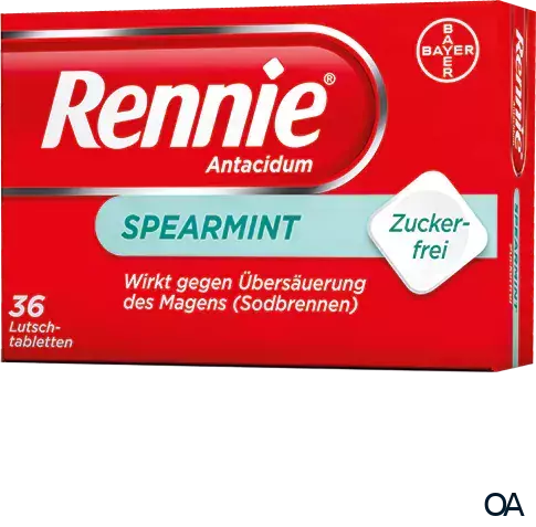 Rennie® Antacidum Spearmint-Lutschtabletten
