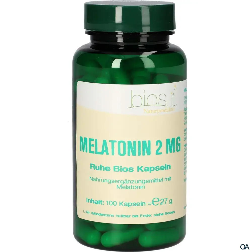 Bios Melatonin Ruhe 2,0 mg Kapseln